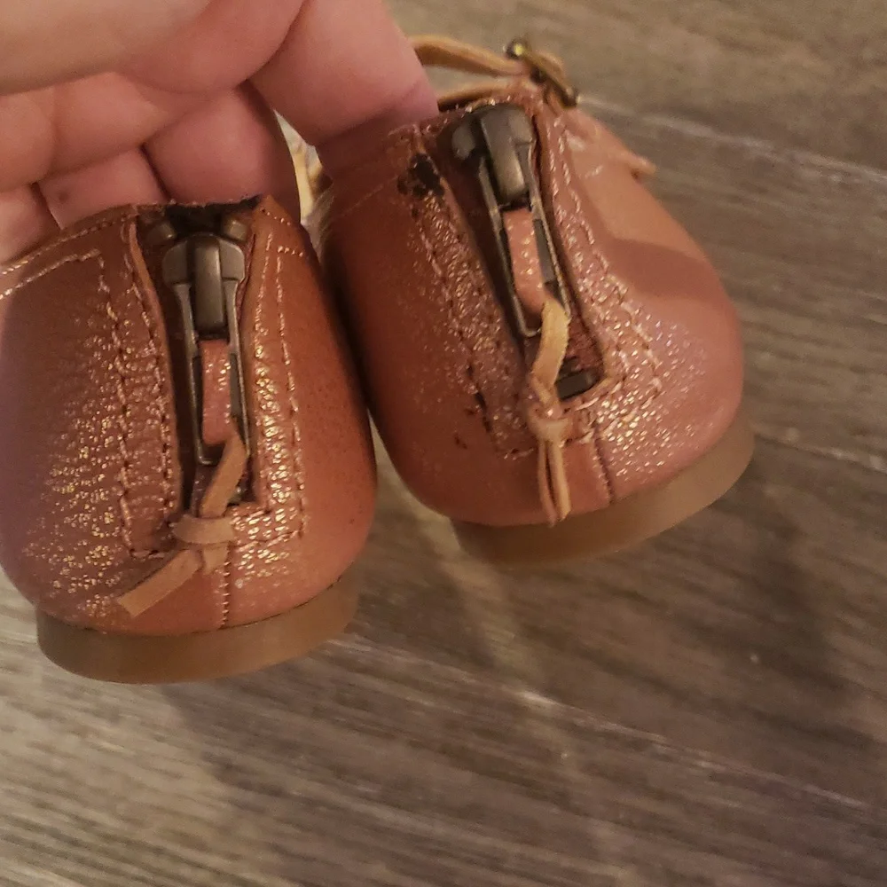 Lucky Brand Shimmering Pink Mary Jane Shoes 7.5 - Picture 6 of 6